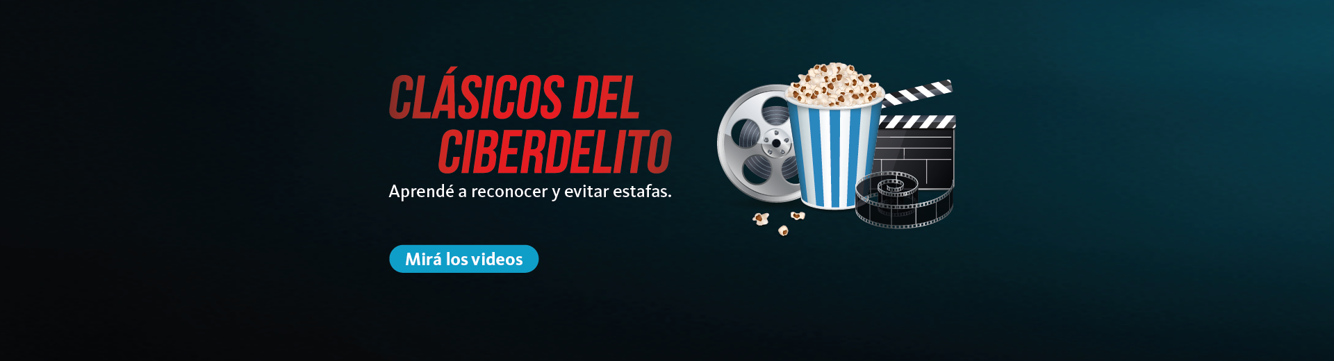 Clásicos del ciberdelito, aprendé a reconocer y evitar estafas. Hace clic para mirar los videos